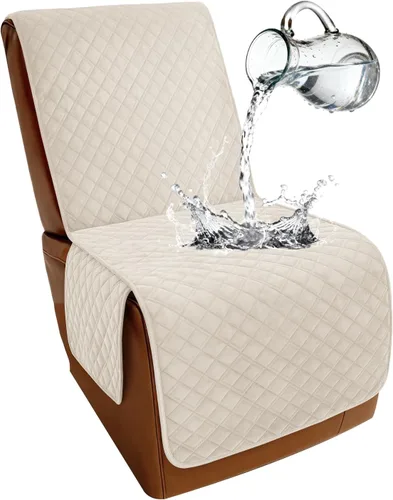 Arfntevss Fundas Impermeables para Sofá Seccional Reclinable para Sofá Seccional Reclinable en Forma de L Antideslizante Lavable Funda para