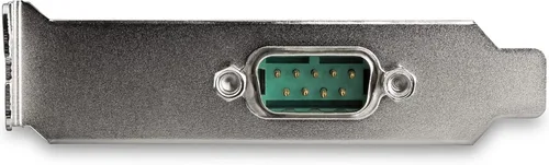 Vista 2 de StarTech.com Tarjeta adaptadora PCI Express RS232 de 1 puerto - Tarjeta controladora de host serie PCIe RS232 - PCIe a Serial DB9 - UART 16950
