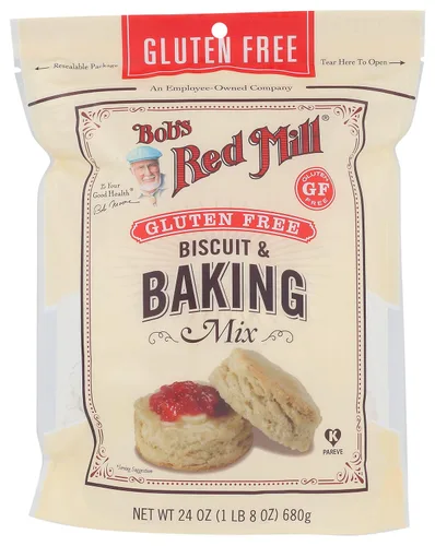 Bob's Red Mill Mezcla para hornear y galletas sin gluten, 24 onzas (paquete de 4) - Kosher