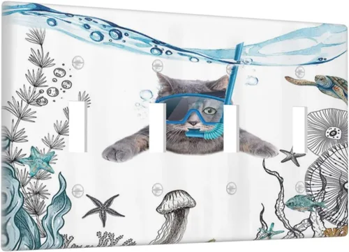 Vista 58 de Cubiertas de Placas de Pared Dúplex Individual con Sol Minimalista Moderno de Palabras Inspiradoras Abstractas Boho, Cubierta de Interruptor de Luz