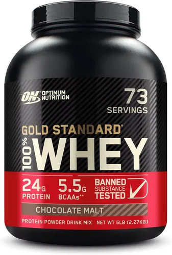 Vista 55 de Optimum Nutrition Estándar dorado 100% Proteína de Suero de Leche en Polvo, Pie de lima, 1.8 Libra