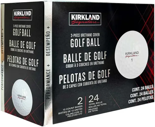 Vista 3 de Kirkland Cubierta de uretano para pelotas de golf de tres piezas Signature Performance Plus