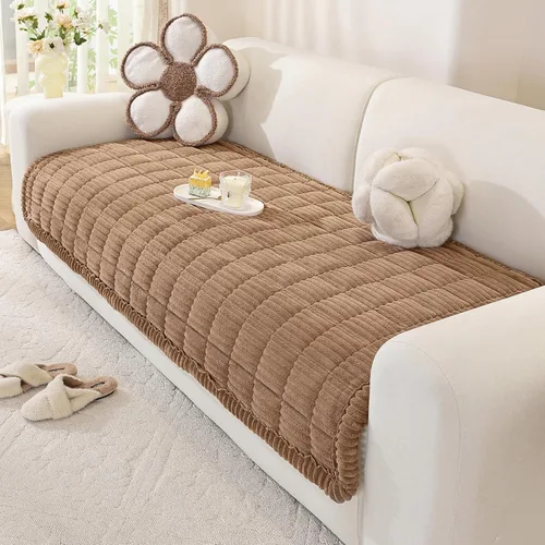 Vista 27 de OstepDecor Fundas para reposabrazos de sofá, fundas para brazos reclinables, aptas para mascotas, gruesas y suaves para reposabrazos de sofá