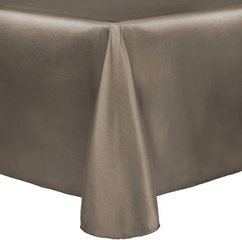 Vista 46 de Ultimate Textile Majestic - Mantel ovalado reversible Shantung Satin (72 x 120 pulgadas), color amarillo claro