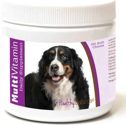 Vista 97 de Healthy Breeds Affenpinscher - Masticables blandos multivitamínicos, 60