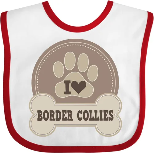 Vista 14 de inktastic Border Collie Dog Gifts Babero para bebé