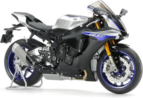 Vista 3 de Tamiya 14133 1/12 Yamaha YZF-R1M Kit de modelo de plástico para motocicleta