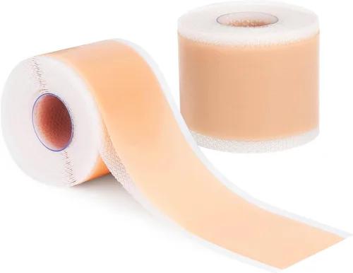 Rollo de hojas de silicona para cicatrices (1.6 x 59 pulgadas - 4.9 ft) | Cinta de cicatriz de grado médico para cirugía, cesárea, quemaduras y