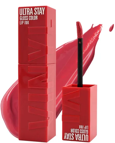 Vista 8 de Lápiz labial líquido, lápiz labial de vinilo marrón nude, brillo de labios tintado hidratante, color de labios de alta pigmentación, tinte de labios