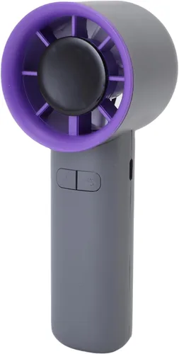 Vista 2 de Fdit Handheld Fan, USB Powered, Silent Handheld Fan with High Speed and Cold Wind, for Outdoor Travel, with Foldable Design