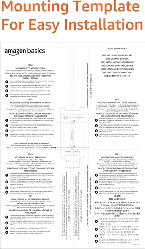Vista 11 de Yaxa Basics Soporte de pared fijo plano para TV se ajusta a TVs de 12 a 40 pulgadas y VESA 200x200, negro