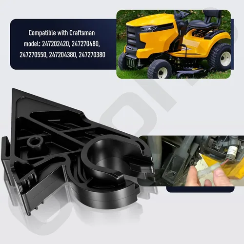 Vista 7 de Ohoho Paquete de 2 soportes de pivote de capó 731-10069D compatibles con cortacésped Cub Cadet / MTD - Compatible con los modelos: GT XT1 XT2 50