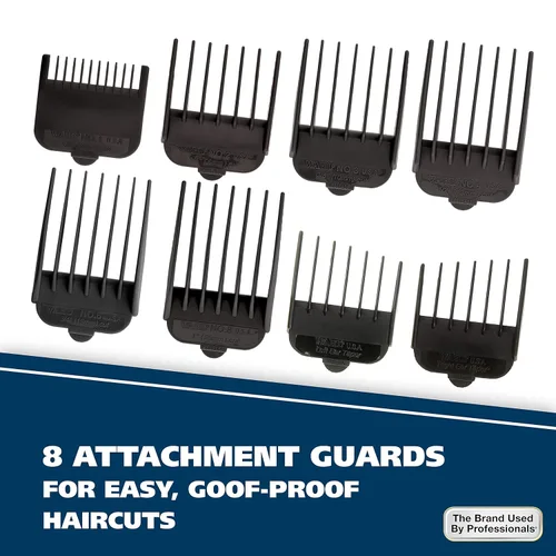 Vista 6 de Wahl Combo Pro 14 piezas Kit completo de peinado, #79450