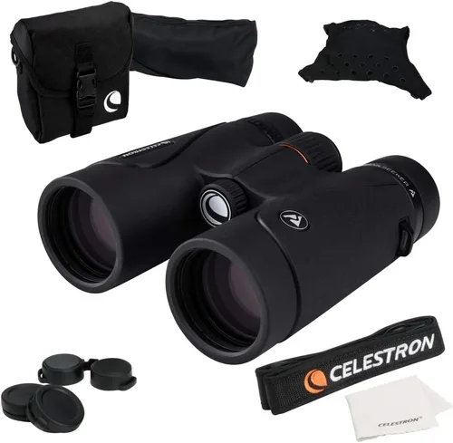 Celestron 71400 Binoculares para rastrear, color verde militar.