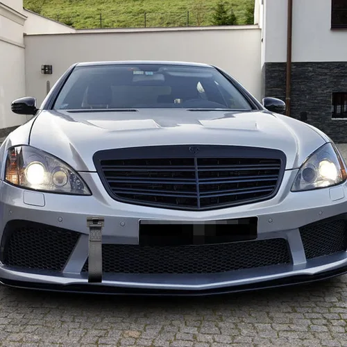 Vista 6 de Xotic Tech - Adaptador de orificio de remolque estilo JDM negro con correa de remolque compatible con Mercedes C S ML CLA GLA Class