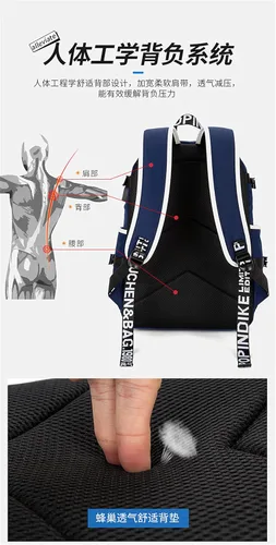 Vista 5 de ISaikoy Game Plants vs. Zombies - Mochila de hombro para libros, mochila escolar, color, Azul 1, Mochilas Daypack