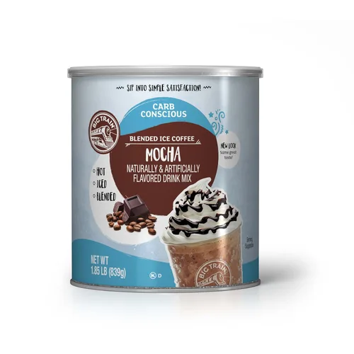 Vista 7 de Big Train Mezcla de Té Chai Latte Instantáneo en Polvo Especiado, Té Negro Especiado con Leche, 56 Onzas