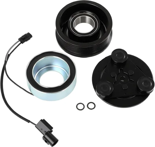 Vista 45 de CCIYU Embrague del compresor de aire acondicionado 2006-2015 para Mazda MX-5 2.0L 2006-2015 para Mazda MX-5 Miata 2.0L AC Compresor para coche