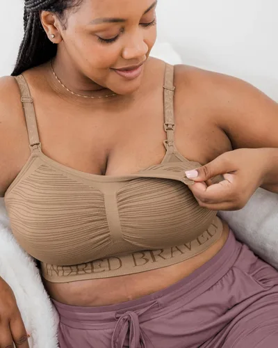 Vista 19 de Kindred Bravely Sublime Pumping Bra Hands Free, Adjustable Pumping & Nursing Bra with EasyClip for All Breast Pumps