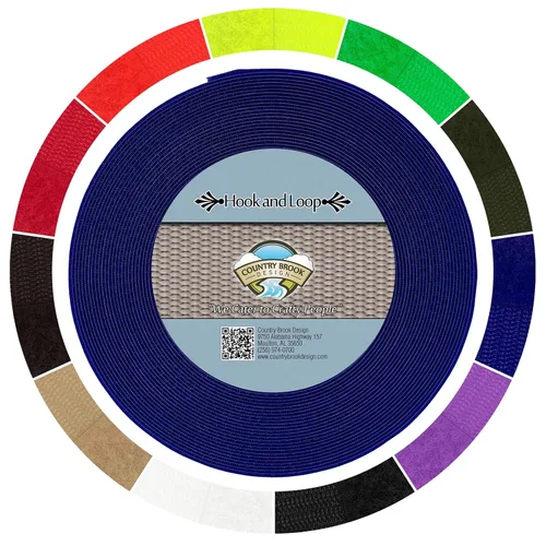 Vista 14 de Country Brook Design Cierre de velcro no adhesivo de 1 pulgada (beige, 5 yardas)