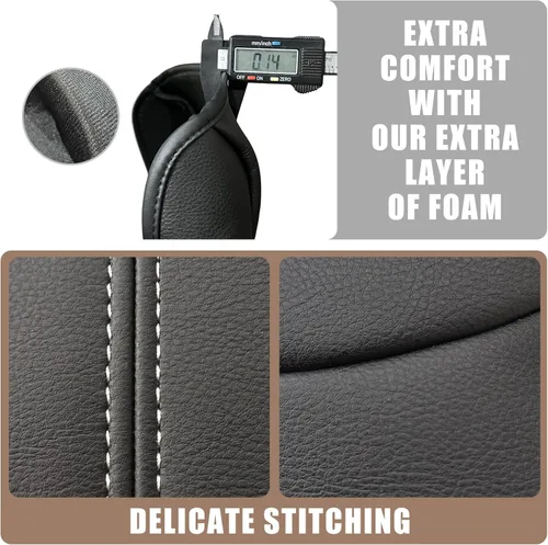 Vista 5 de Muslogy Funda para reposabrazos de consola central para Honda Pilot 2023-2026, Ridgeline/Passport 2024-2026, accesorios de pasaporte, almohadilla