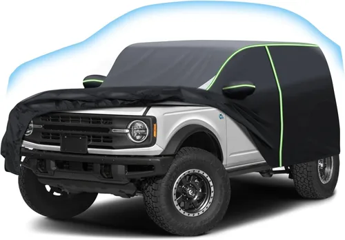 Vista 30 de Funda de coche 420D para BMW X3/X3 M 2003-2024 2025 2026 para todo tipo de clima, accesorios para exteriores, protección UV, impermeable