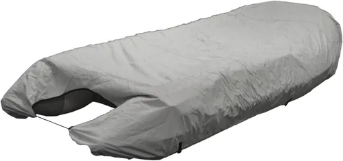 Vista 4 de Newport - Cubierta para bote auxiliar inflable resistente a los rayos UV, gris, 7-8 pies