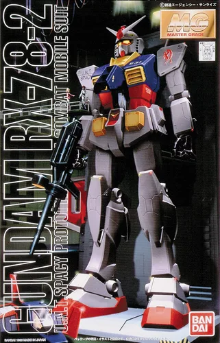 Vista 2 de RX-78-2 Gundam Traje Móvil Gundam, Bandai MG 1/100