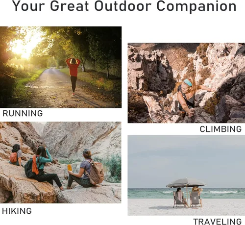 Vista 6 de MAGCOMSEN Camiseta de manga larga con protección UV UPF 50+ para mujer, de secado rápido, protección contra erupciones, al aire libre, senderismo