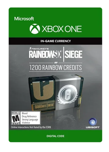 Tom Clancy's Rainbow Six Siege Currency pack 1200 Rainbow credits - Xbox One Digital Code