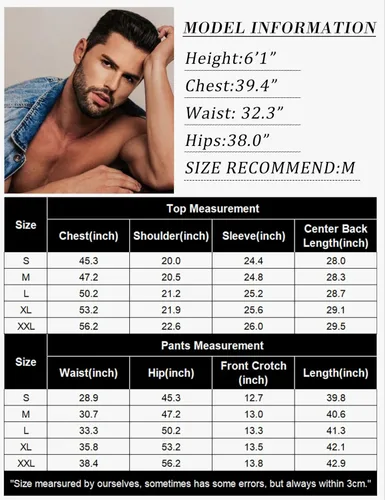 Vista 6 de COOFANDY Men's Hawaiian Shirt and Short Set Flower 2-pieces Beach Outfit with Bucket Hats