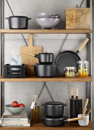 Vista 4 de Eva Solo Cocina Nórdica - (Saucepan Black 1.5 Litros)
