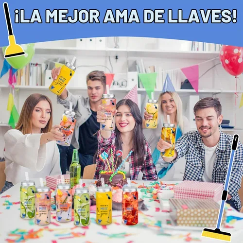 Vista 6 de Skylety 12 tazas de regalo de agradecimiento de la semana de limpieza a
