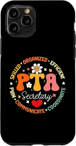 Vista 10 de iPhone 15 Parents Teacher Association Team Supporter PTA Secretary Case