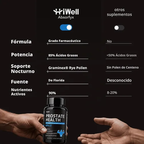 Vista 8 de Suplemento para la salud de la próstata para hombres