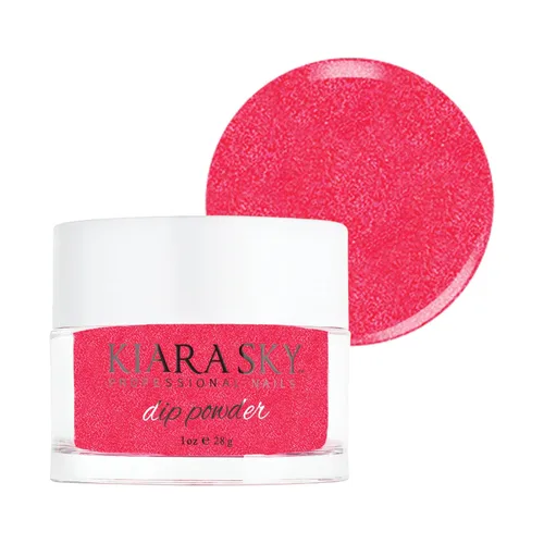 Vista 9 de Kiara Sky Polvo de inmersión Tonos Rosados 1 oz, Pomelo Cosmo