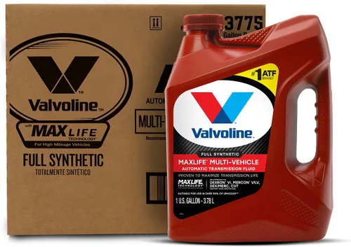 Vista 12 de Valvoline MaxLife ATF, líquido de transmisión automática totalmente sintético para varios vehículos, 1 galón