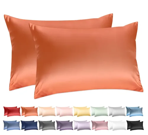 Vista 18 de Deep Dream - Juego de 2 fundas de almohada estándar 100% algodón de 600 hilos, 20 x 26 pulgadas, cierre de sobre súper suave y transpirable (negro)