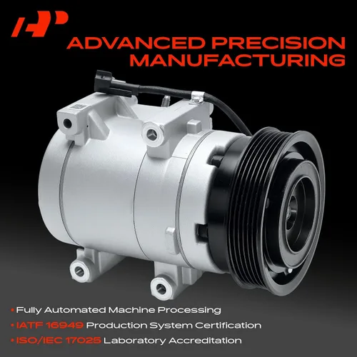 Vista 3 de A-Premium Compresor de Aire Acondicionado A/C con Embrague Compatible con Ford Fiesta 1.6L 2011-2013