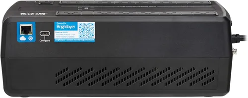 Vista 6 de Tripp Lite Serie UPS conectado a la nube de 750 VA de respaldo y protector de sobretensiones, gestión remota y monitoreo, 450 W, 12 tomas, AVR, UPS
