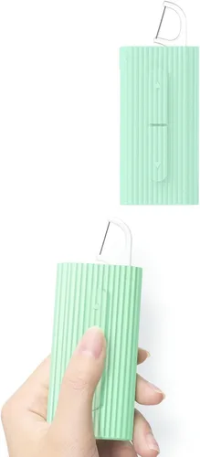 Vista 8 de Palillos de dientes recargables de tamaño de palma, 2 estuches, palillos de dientes de viaje, palillos de dientes sin triturar, herramientas