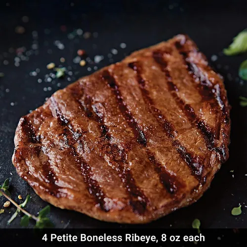 Vista 4 de Paquete de comida de pollo sin hueso y solomillo de primera calidad con papas al horno dos veces y pasteles de lava de trufa de chocolate