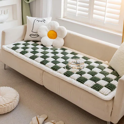 Vista 9 de Awjcsv Funda para sofá lavable para perros, funda protectora para sofá de 3 plazas, apta para mascotas, suave, antideslizante