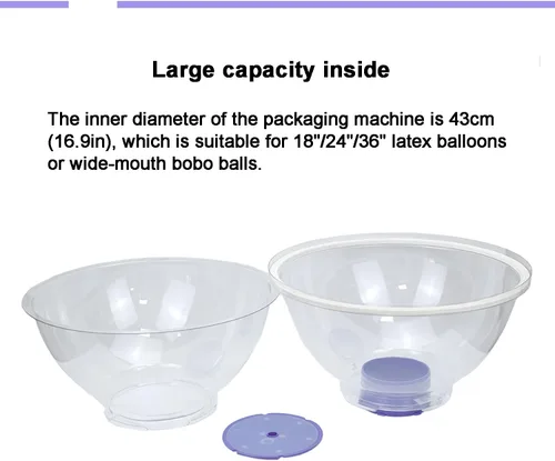 Vista 3 de Máquina de relleno de globos, expansor de globos con bomba de globos para ramo de rosas de globos, boda, Navidad, fiesta de cumpleaños, regalo