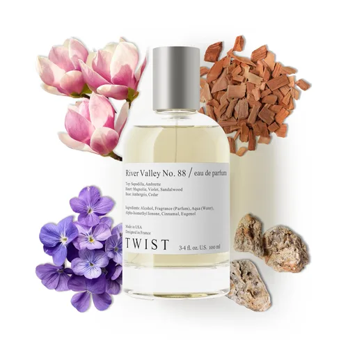 Vista 44 de Twist - Eau de Parfum Agarwood No. 44, inspirado en Oud For Greatness de Initio Parfums, perfume de larga duración unisex, sin parabenos, vegano