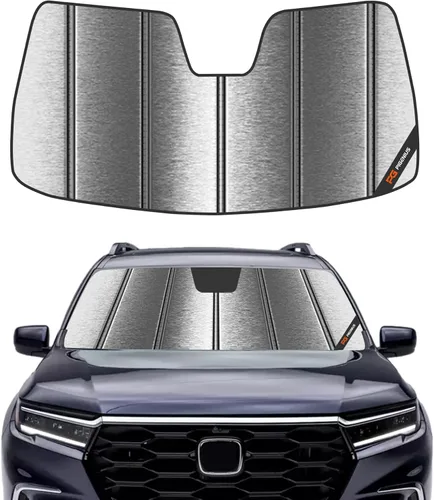 Vista 8 de Parasol para parabrisas Pigenius para Honda Pilot 2016-2021, Ridgeline 2017-2021. Sin cámara de detección - Protección