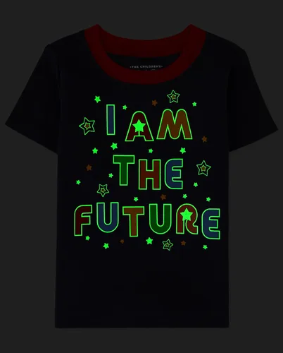 Vista 2 de The Children's Place Baby Girls' and Toddler Tie Front Denim Pull On Shorts