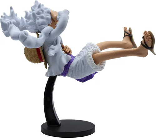 Vista 5 de Banpresto - One Piece - El Monkey D. Luffy (Gear 5), Figura King of Artist de Bandai Spirits