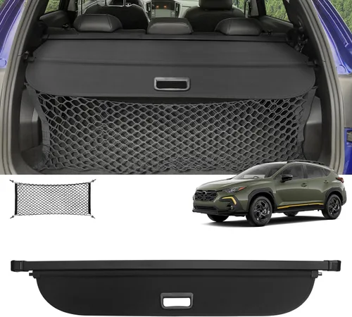 Vista 30 de Sze Cubierta de carga para Jeep Grand Cherokee 2022 2023 2024 2025 2026 (2 filas; WL) 4XE retráctil para maletero, cubierta de seguridad negra