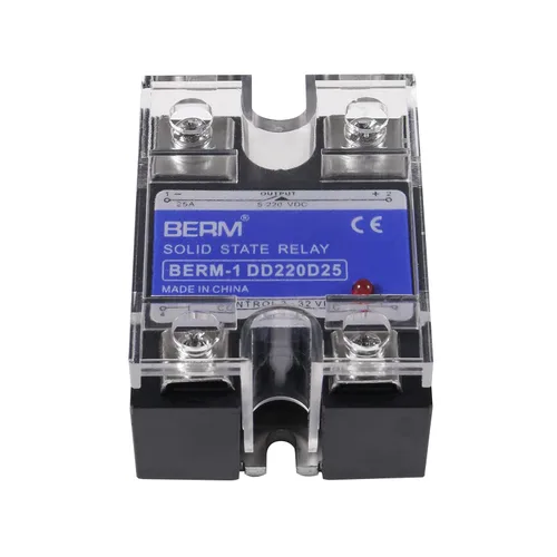 Vista 7 de Alinan 2pcs SSR-25DD Relé de estado sólido monofásico DC a DC Entrada 3-32VDC Salida 5-220VDC 25A